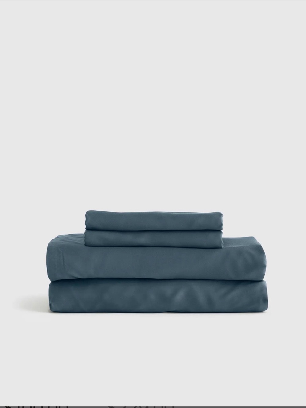 Quince Bamboo Sheet Set - Full - Color: Nightfall - NWOT